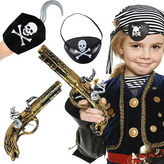 Pirate Party Decorations Captain Hat Costume Props for Kids