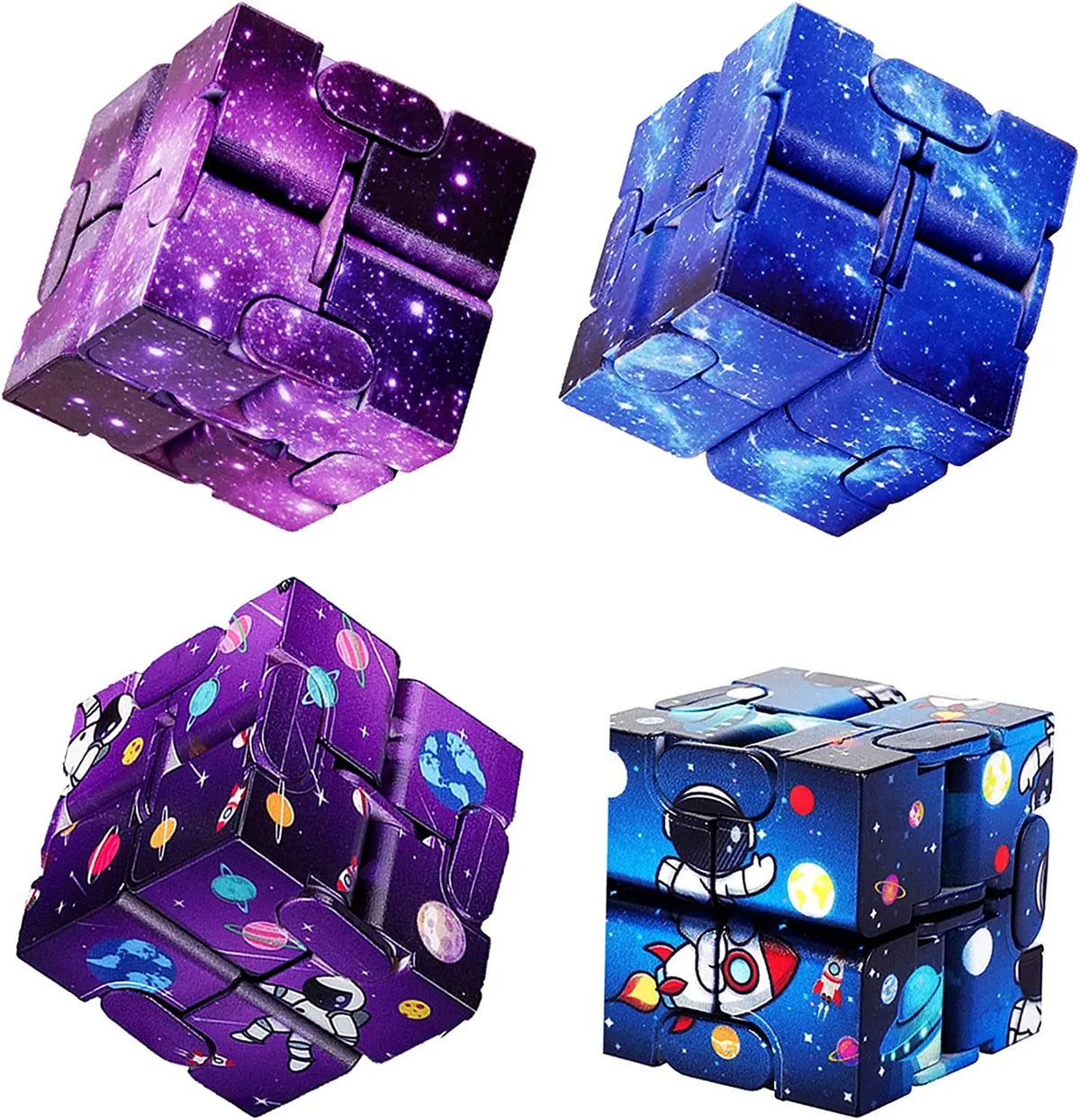 Infinity Cube Fidget Toy, Folding Puzzle Cube for Kids & Adults