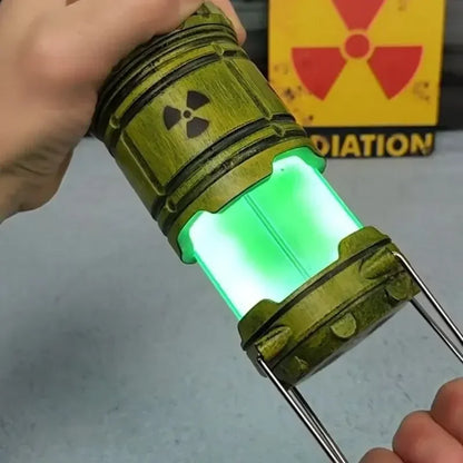 Nuclear Reactor Lamp, Mini Sci-Fi Camping and Halloween Light