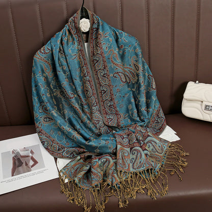 Women's Winter Scarf, Soft Pashmina Shawl Wrap