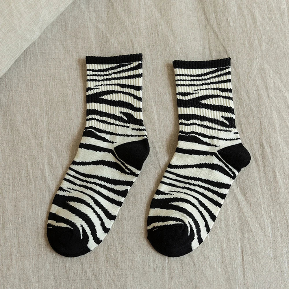 Women's Cartoon Socks, Cute Funny Goose Casual Socks