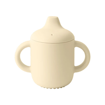 Silicone Baby Cup with Handles for Learning to Drink