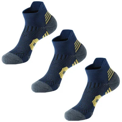 Running Sports Socks Quick Drying Athletic Training 3-Pair