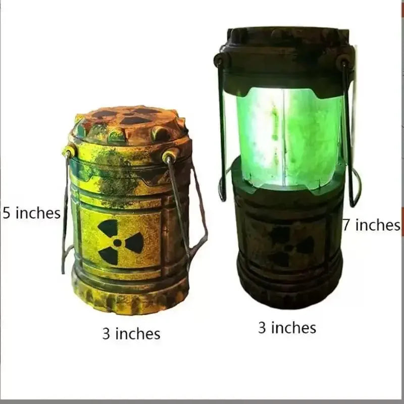 Nuclear Reactor Lamp, Mini Sci-Fi Camping and Halloween Light