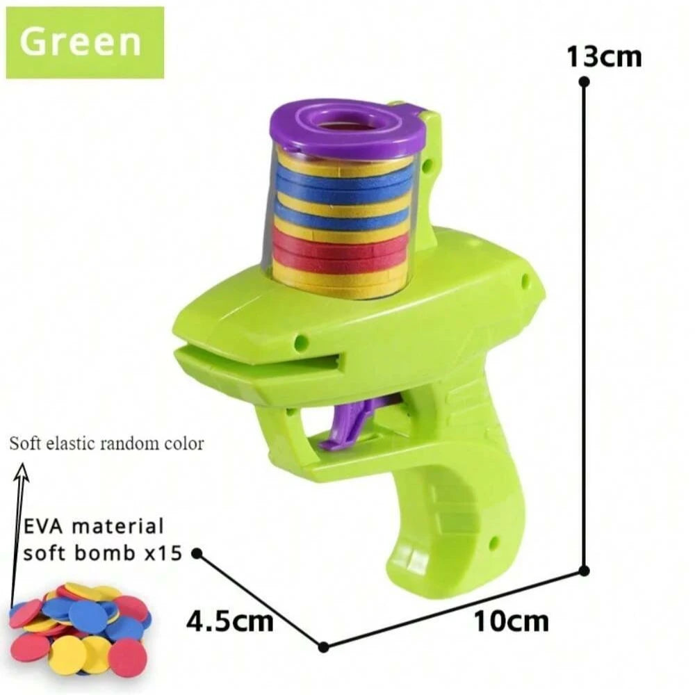 Foam Disc Launcher – Flying Disc Shooting Toy for Kids
