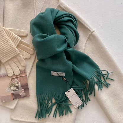 Women’s Winter Scarf – Warm Wool Blend Wrap for Cold Weather