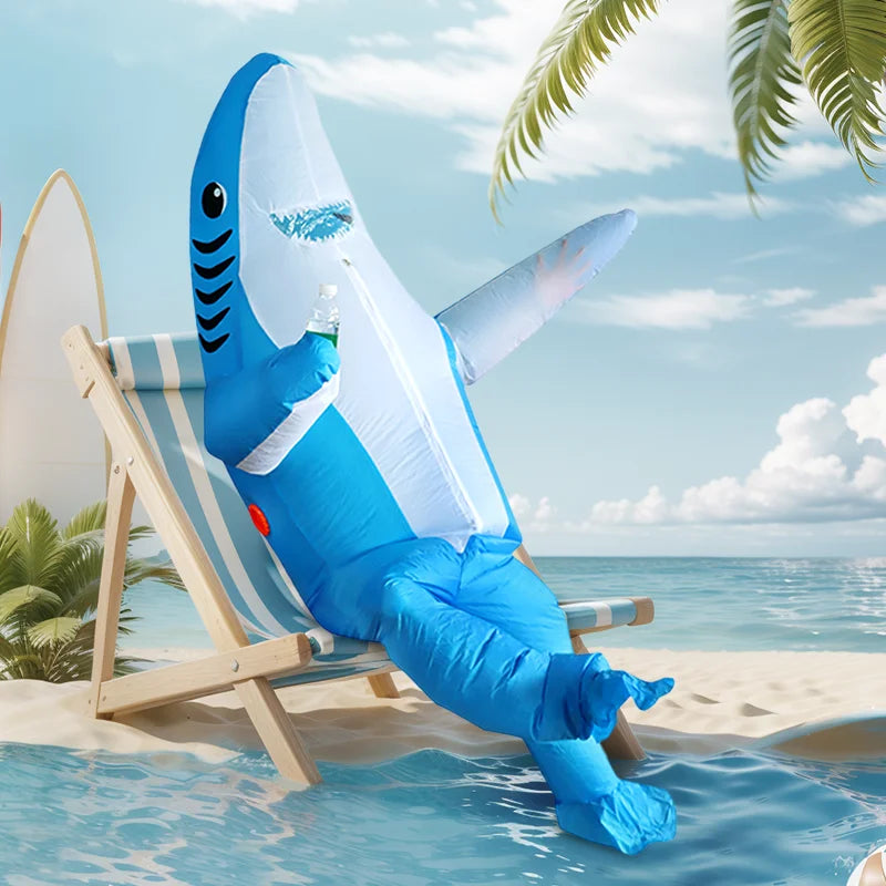 Shark Inflatable Costume – Fun Halloween & Christmas Suit