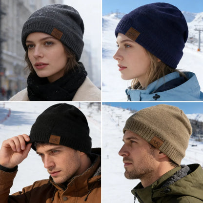 Winter Beanie, Warm Knitted Hat for Men and Women