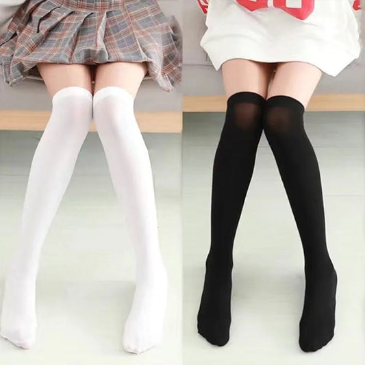 Women’s Over the Knee Socks – Long Thigh High Nylon Stockings