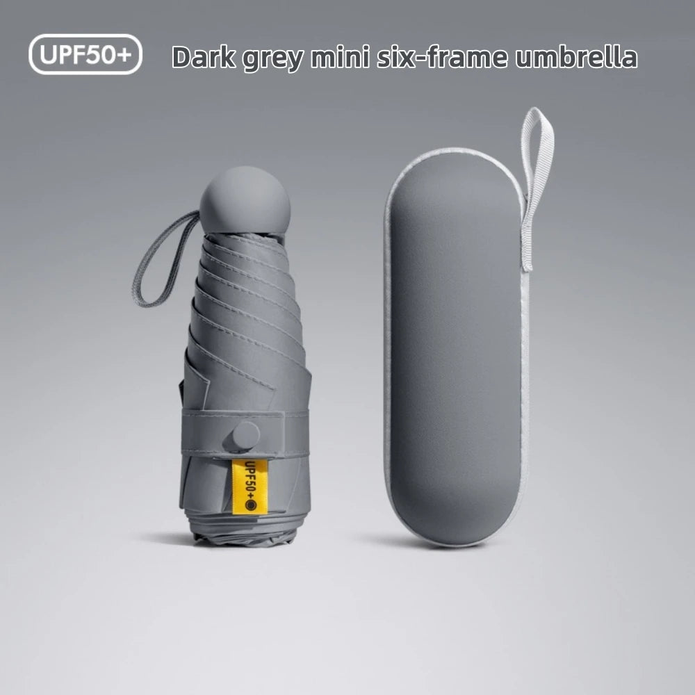Mini UV Umbrella – Compact Folding Sun & Rain Protection