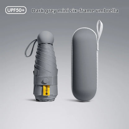 Mini UV Umbrella – Compact Folding Sun & Rain Protection