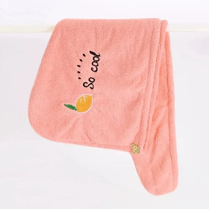 Microfiber Hair Towel Wrap, Quick Dry Hair Towel for Women & Girls