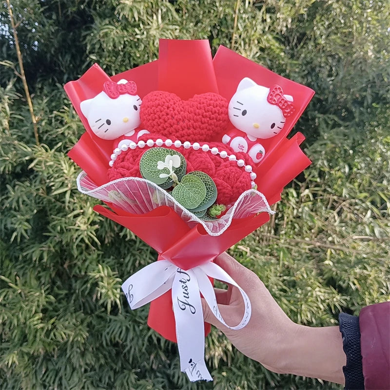 Plush Flower Bouquet with Soft Plush