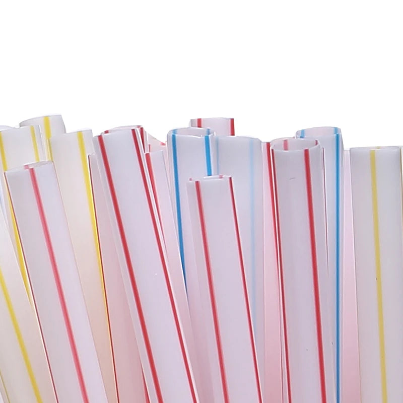 Reusable Drinking Straws Multicolor Bendable Party Straws