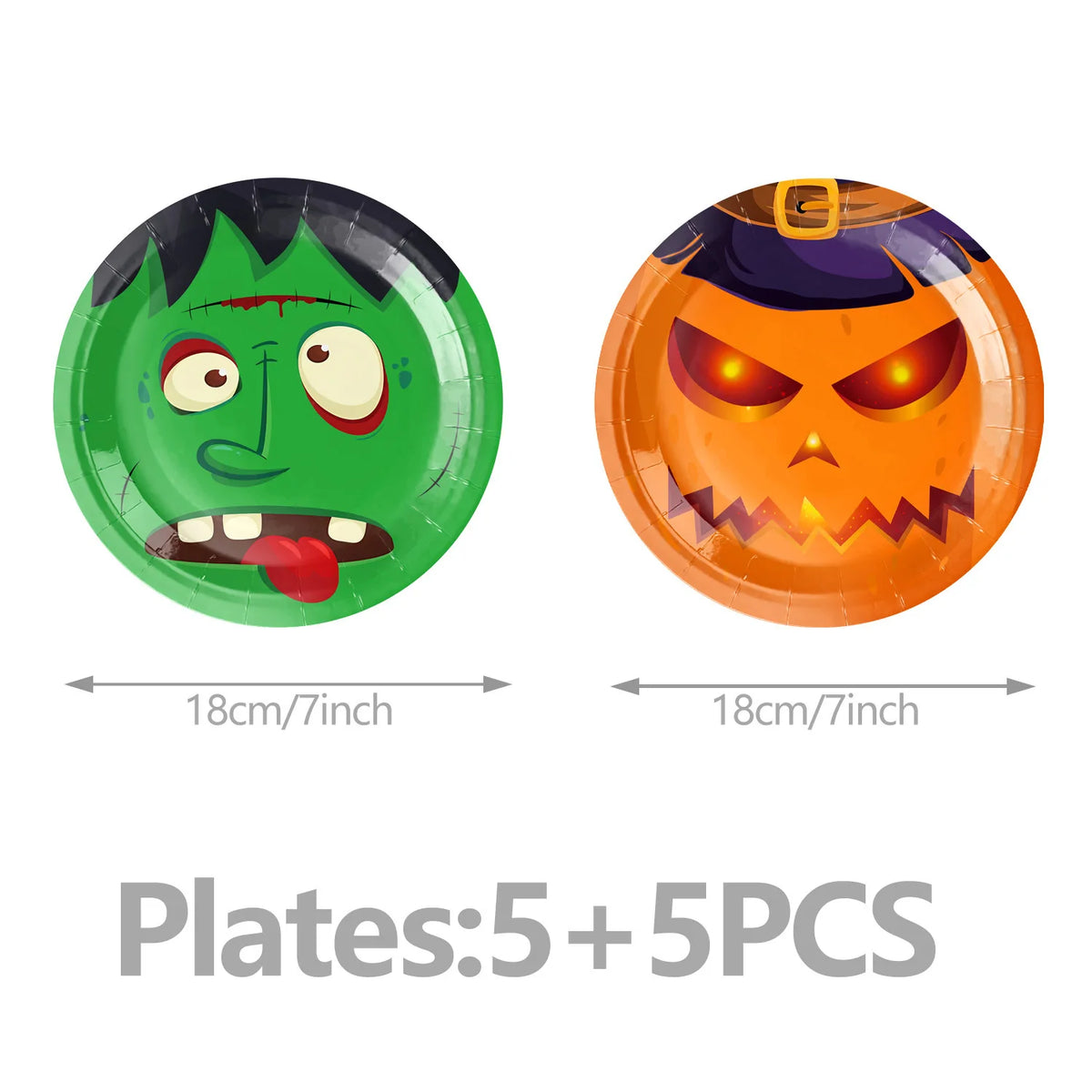 Halloween Ghost Decorations, Party Tableware and Hanging Decor