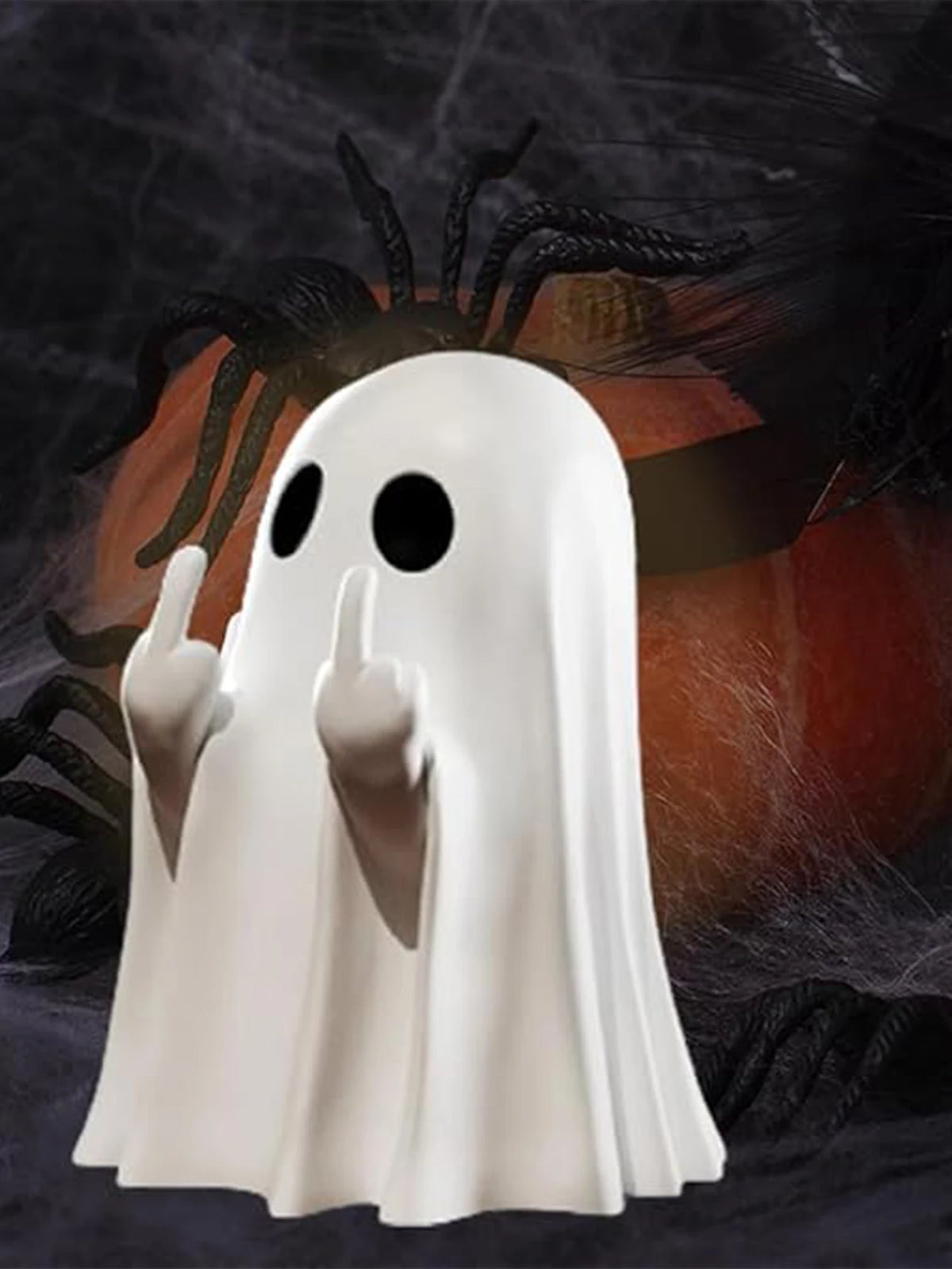 Halloween Ghost Statue 7.5cm Mini Spooky Table Decoration