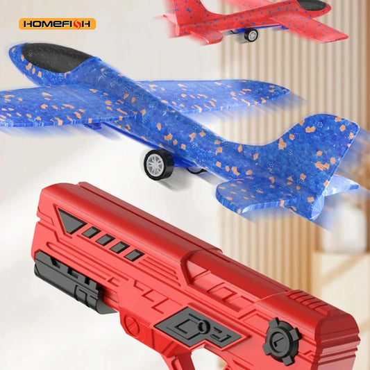 Foam Glider Plane Toy for Kids Outdoor Flying No Battery