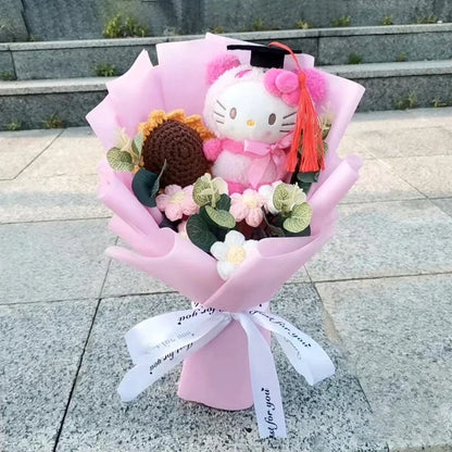 Plush Flower Bouquet with Soft Plush