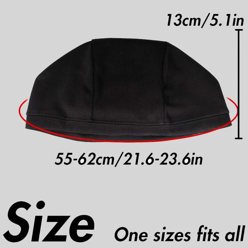 Cycling Skull Cap Under Helmet Moisture Wicking Liner