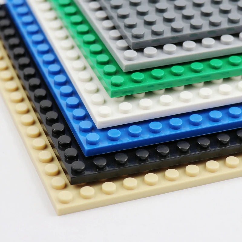 16x16 Building Block Base Plate Double-Sided DIY Construction