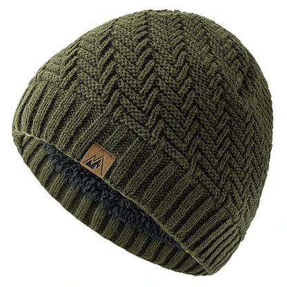 Winter Beanie, Warm Knitted Hat for Men and Women