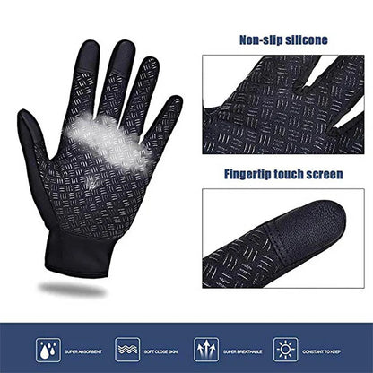 Winter Gloves for Men, Waterproof Touchscreen Windproof Gloves