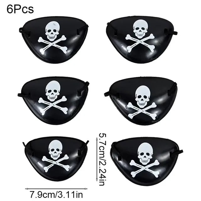 Pirate Party Decorations Captain Hat Costume Props for Kids
