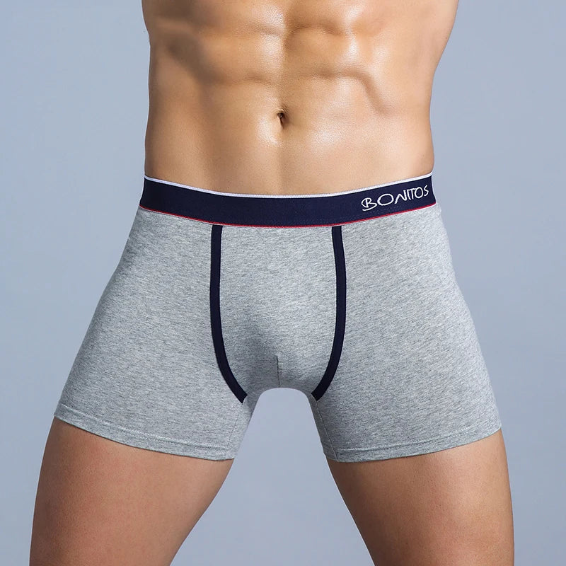 Men's Cotton Boxer Shorts Stretch Underwear Printed Design