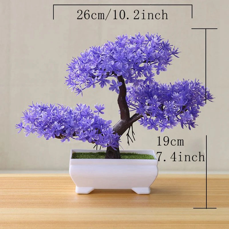 Artificial Bonsai Plant – Decorative Fake Tree for Home & Office
