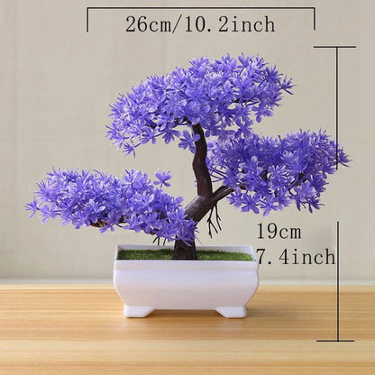 Artificial Bonsai Plant – Decorative Fake Tree for Home & Office