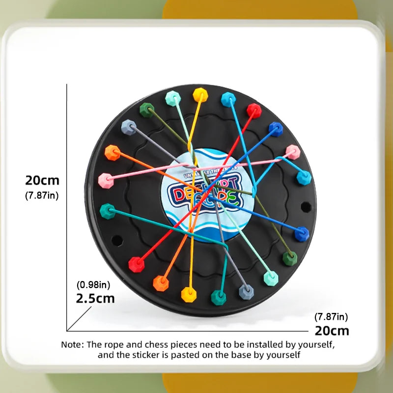 Rope Puzzle Game – Untangling Logic Challenge for Family Play