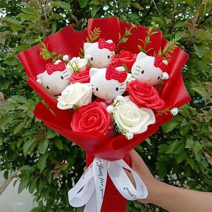 Plush Flower Bouquet with Soft Plush