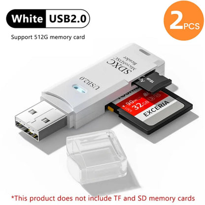 USB 3.0 Card Reader for SD and Micro SD TF Memory Cards