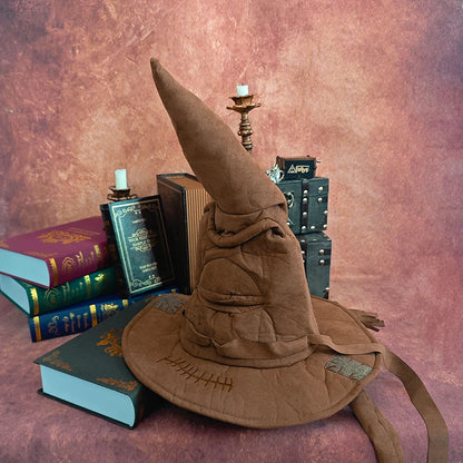 Halloween Witch Hat Pointed Wizard Costume Accessory