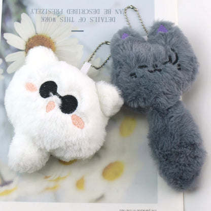 Plush Keychain Cute Character Pendant for Bags, Keys and Gifts