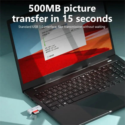 USB 3.0 Card Reader for SD and Micro SD TF Memory Cards