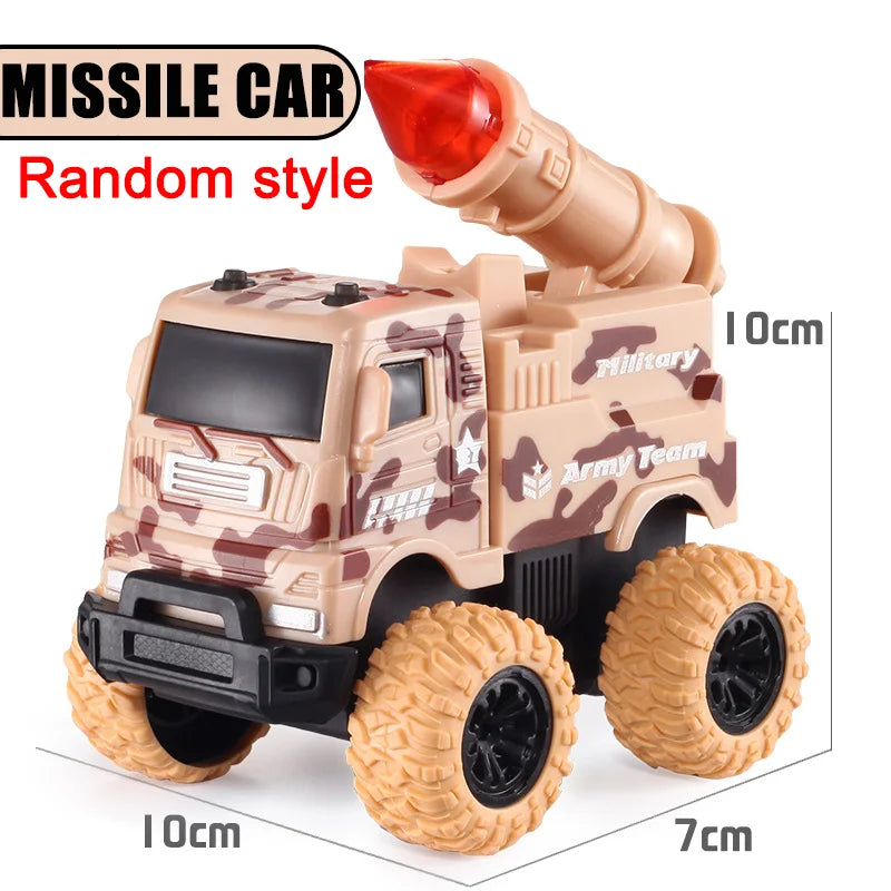 Pull Back Toy Car for Kids – 360° Stunt Off-Road Vehicle