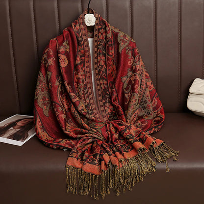 Women's Winter Scarf, Soft Pashmina Shawl Wrap