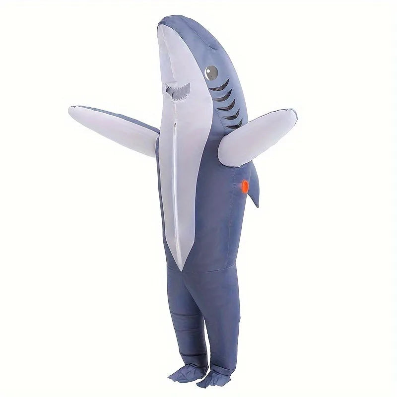Shark Inflatable Costume – Fun Halloween & Christmas Suit