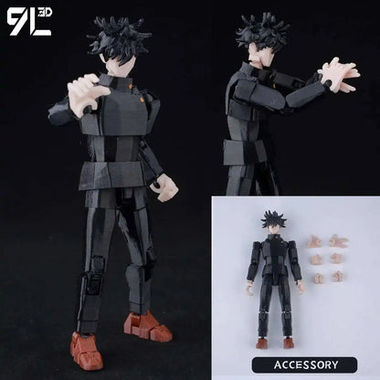 Poseable Action Figure 14cm 3D Printed Collectible Model