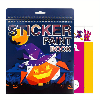 Sticker Activity Book for Kids, Sticker by Number Travel Toy