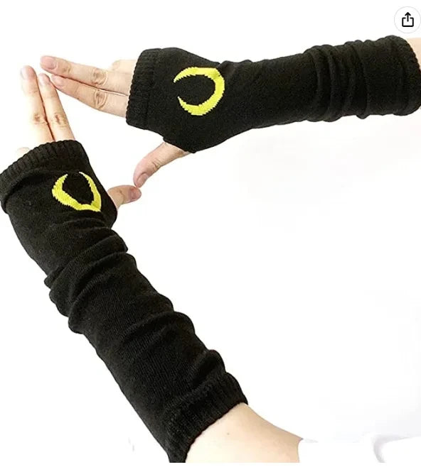 Fingerless Gloves – Long Gothic Arm Warmers for Men & Women