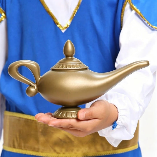 Magic Lamp Halloween Prop, Retro Plastic Party Decoration