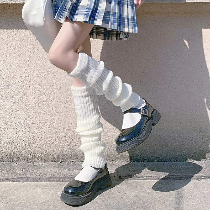Women's Leg Warmers – Knitted Winter Socks 42/52/72cm