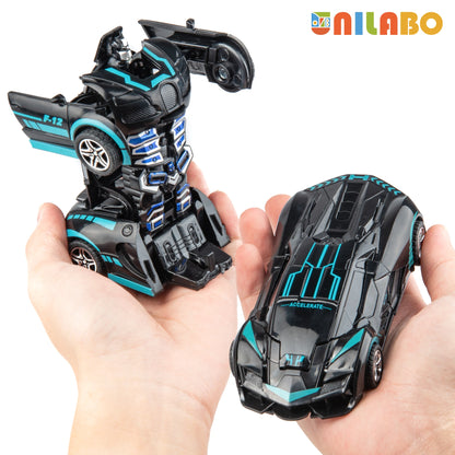 Transformable Robot Car Toy No Battery Educational Toy for Kids