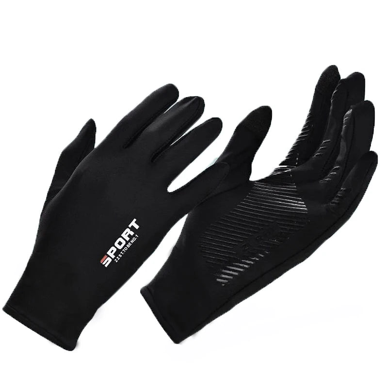 Touchscreen Cycling Gloves UV Protection Anti-Slip Outdoor Sports