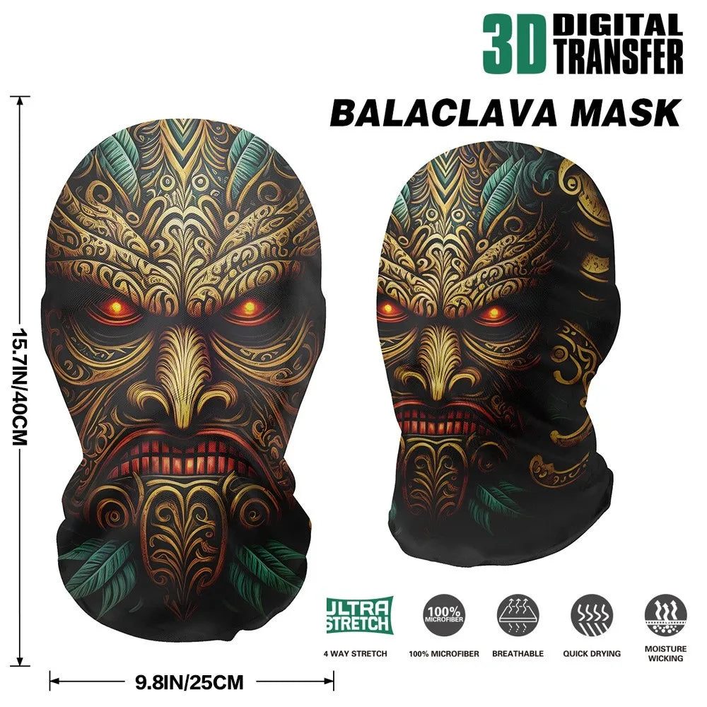 Full Face Balaclava Mask for Motorcycle Riding & Outdoor Use