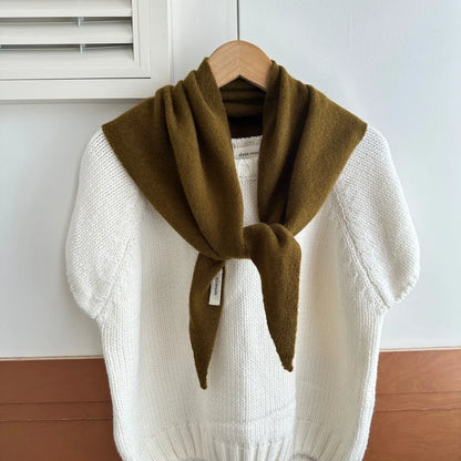 Scarf for Women – 100% Wool Warm Knit Winter Shawl