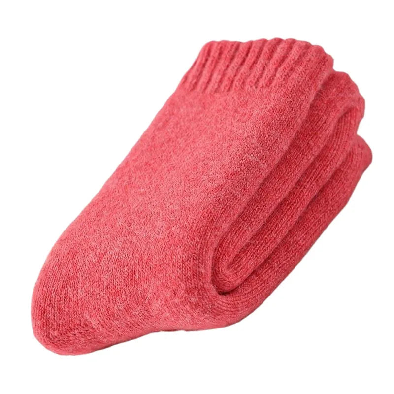 Men's Winter Socks Thick Warm Wool Blend Cold Weather Socks