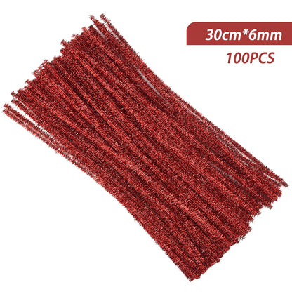 100PCS Chenille Stems for Kids DIY Crafts and Creative Projects